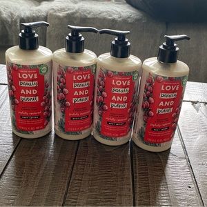 Love Beauty and Planet Limited Edition Nordic Berry Body Lotion 4 pack